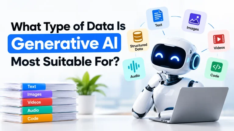 What Type of Data Is Generative AI Most Suitable For